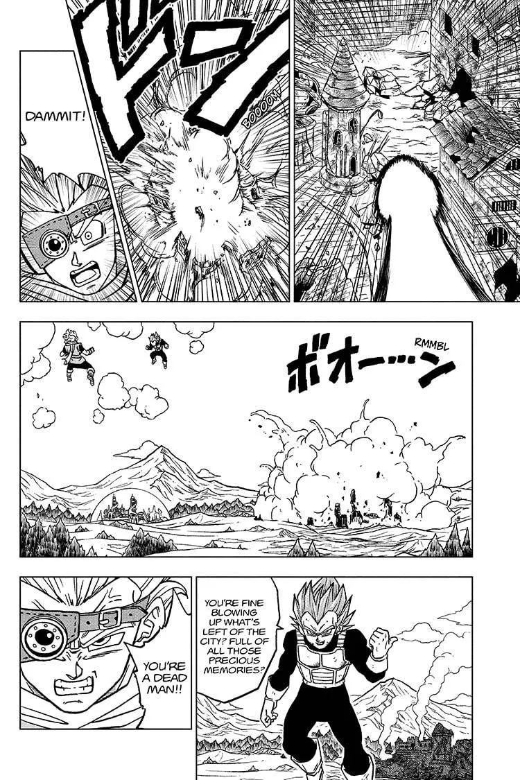 Dragon Ball Super Manga Chapter 74 page 32 - Vegeta Vs. Granolah