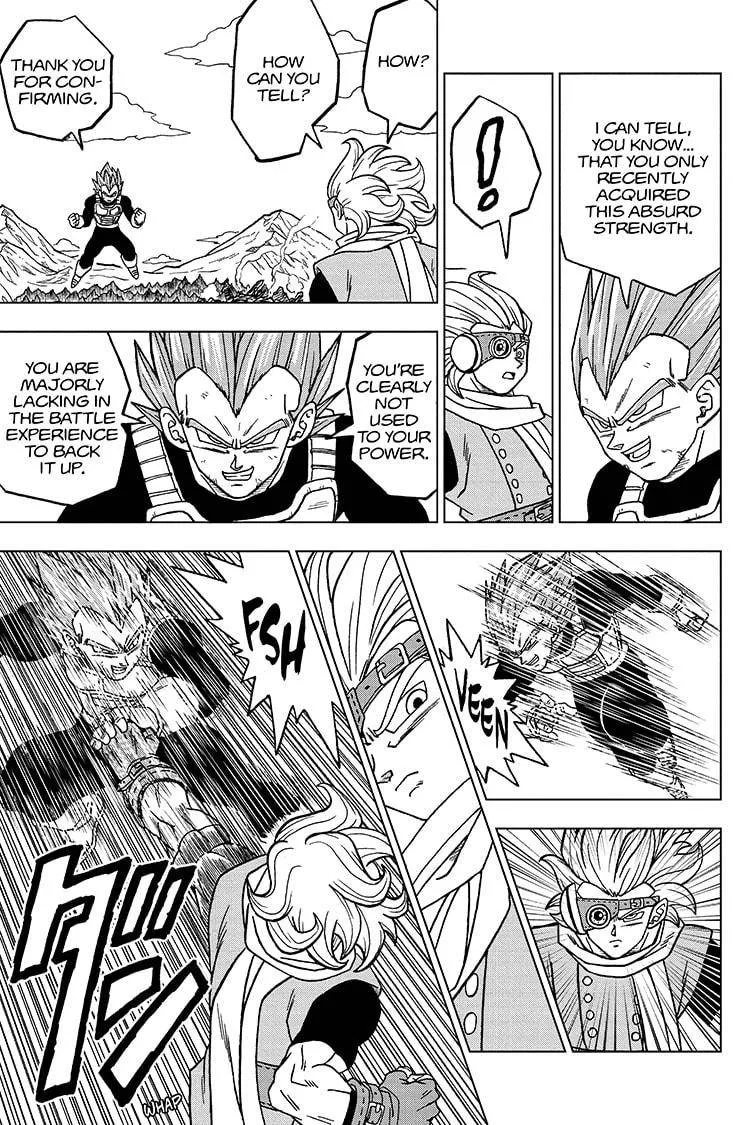 Dragon Ball Super Manga Chapter 74 page 33 - Vegeta Vs. Granolah