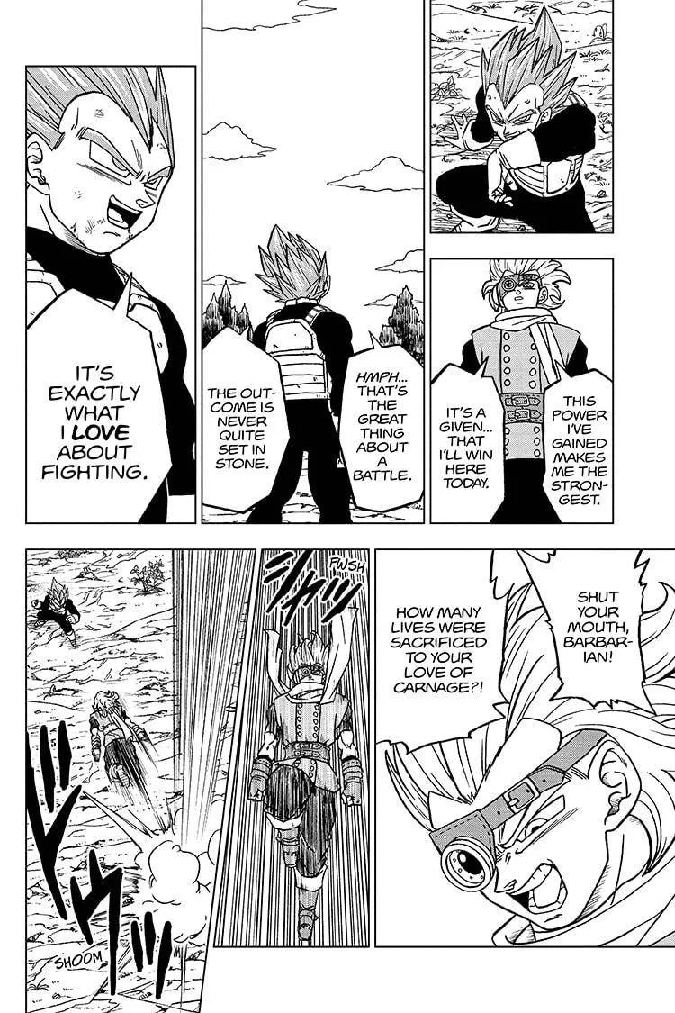 Dragon Ball Super Manga Chapter 74 page 36 - Vegeta Vs. Granolah