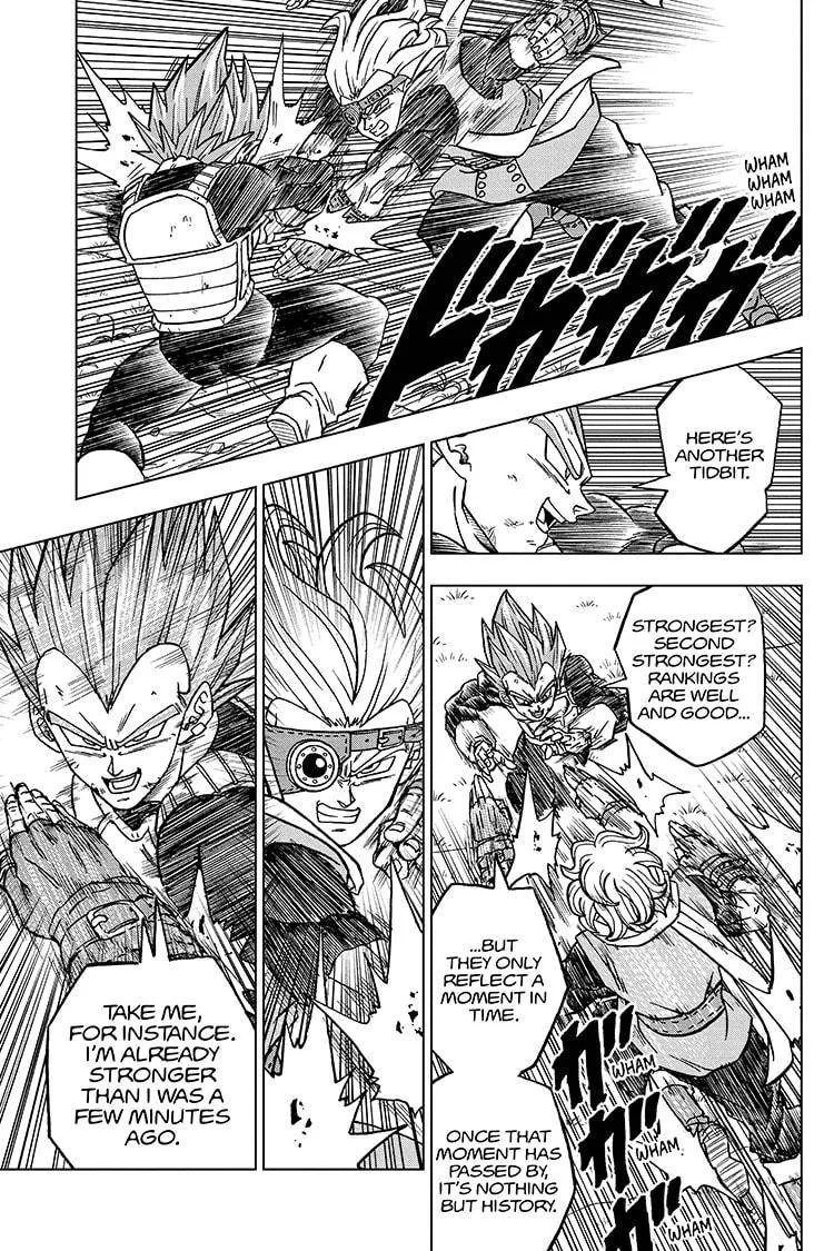 Dragon Ball Super Manga Chapter 74 page 37 - Vegeta Vs. Granolah