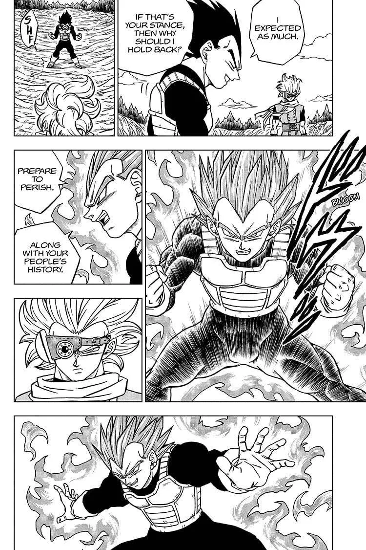 Dragon Ball Super Manga Chapter 74 page 4 - Vegeta Vs. Granolah