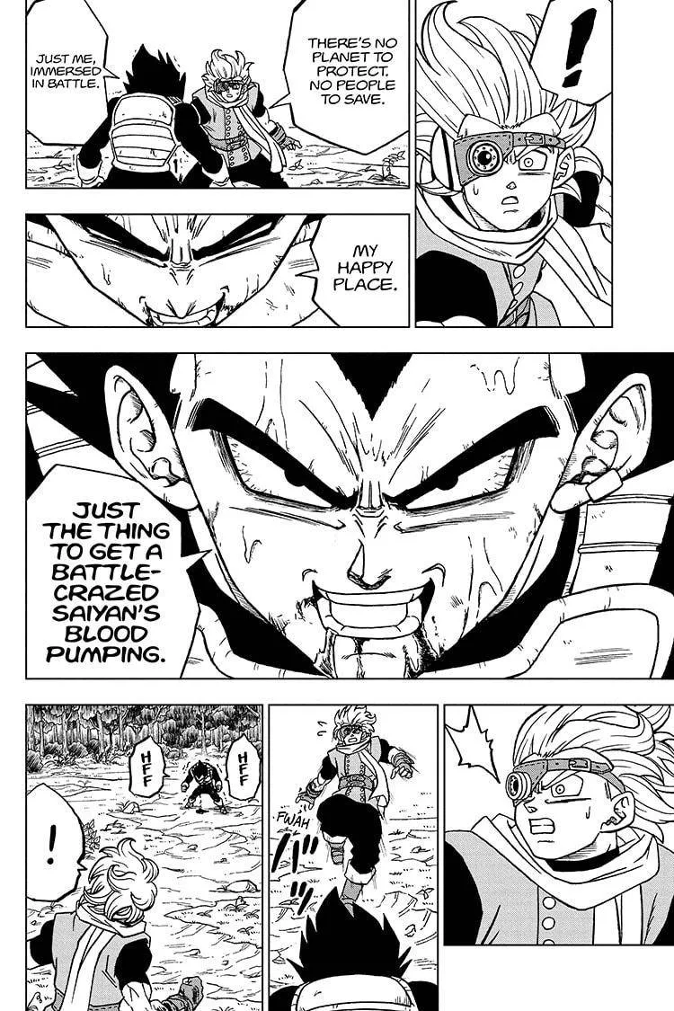 Dragon Ball Super Manga Chapter 74 page 40 - Vegeta Vs. Granolah