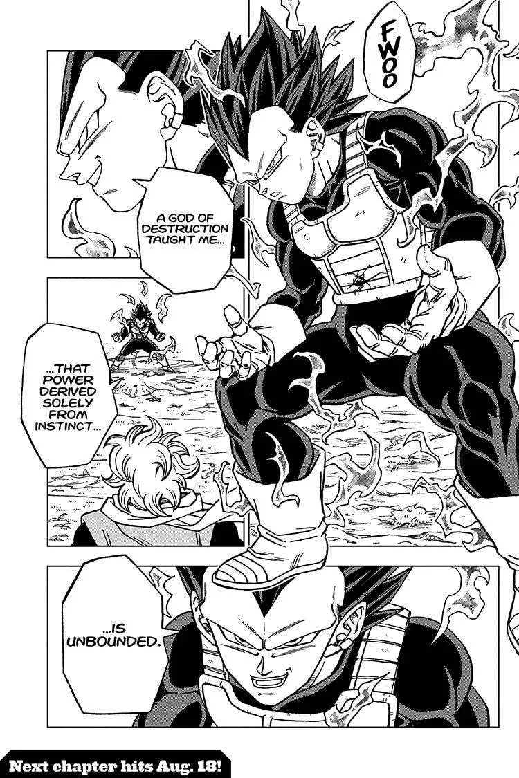Dragon Ball Super Manga Chapter 74 page 45 - Vegeta Vs. Granolah