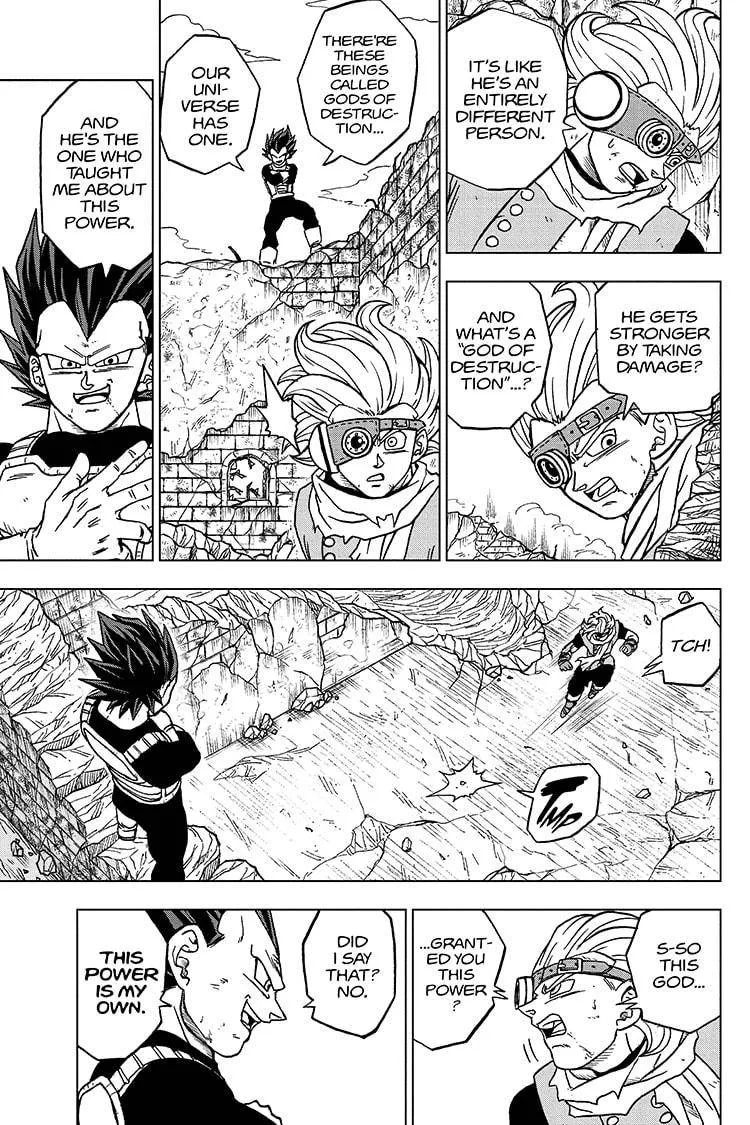 Dragon Ball Super Manga Chapter 75 page 11 - God of Destruction Power