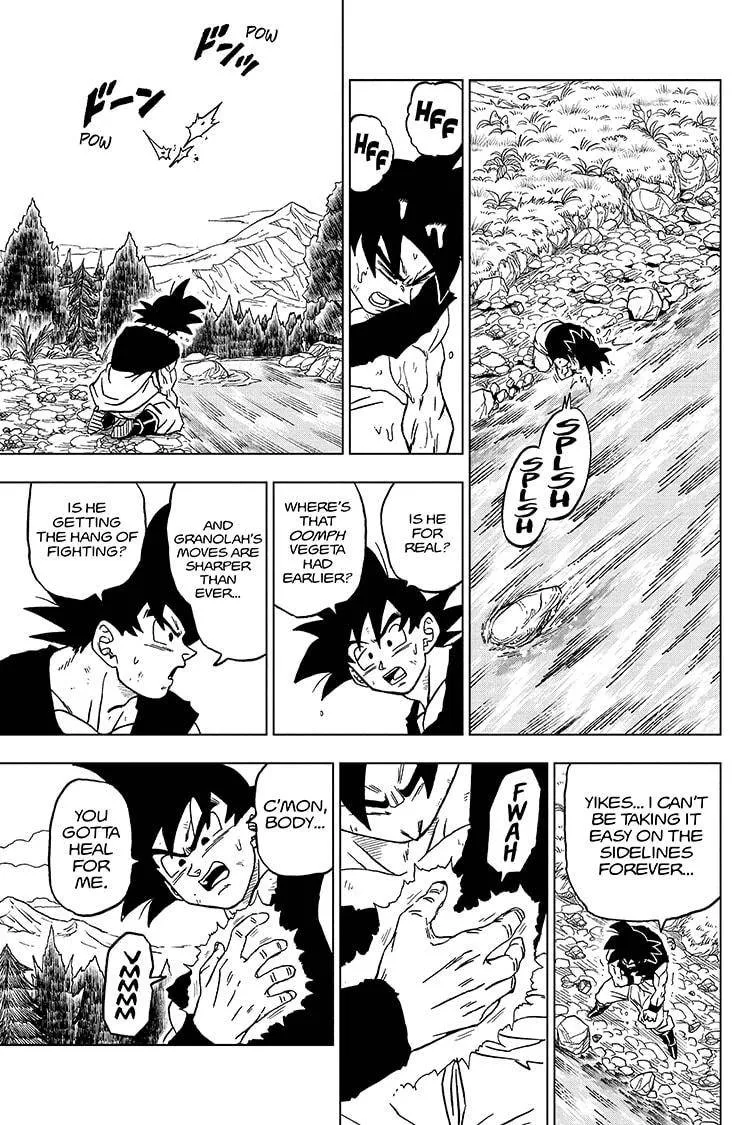 Dragon Ball Super Manga Chapter 75 page 33 - God of Destruction Power