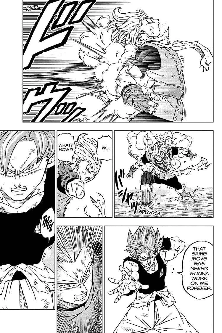 Dragon Ball Super Manga Chapter 76 page 15 - The Fate of the Saiyans