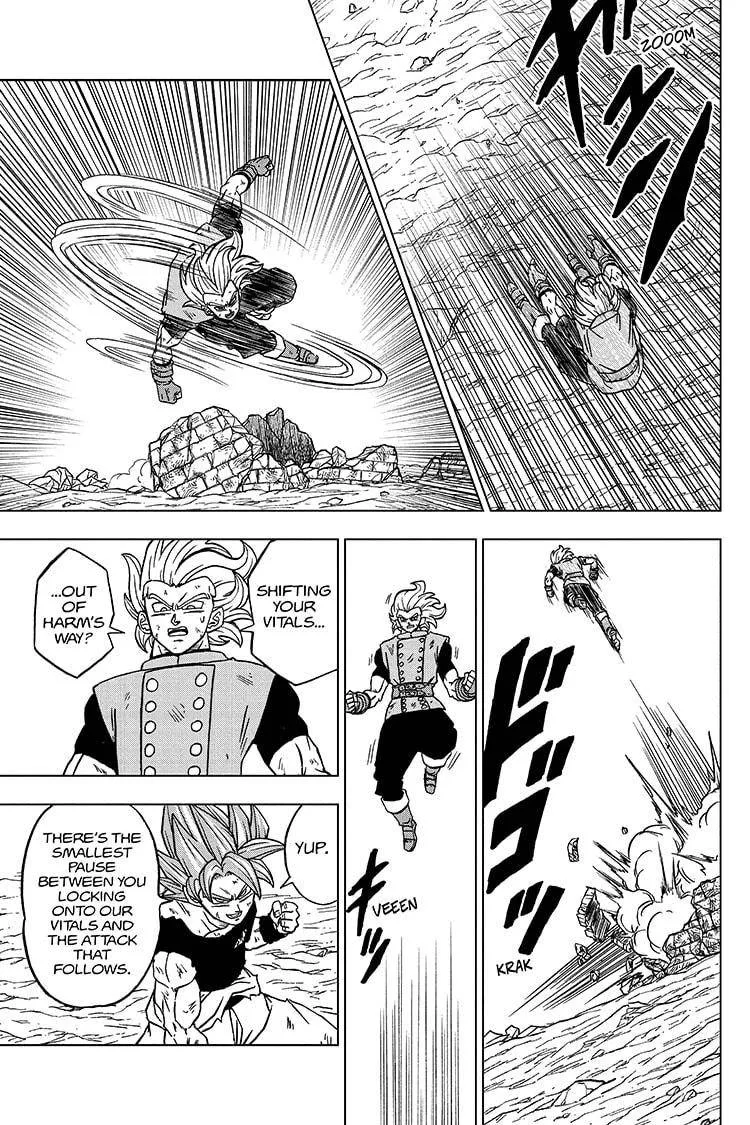 Dragon Ball Super Manga Chapter 76 page 17 - The Fate of the Saiyans