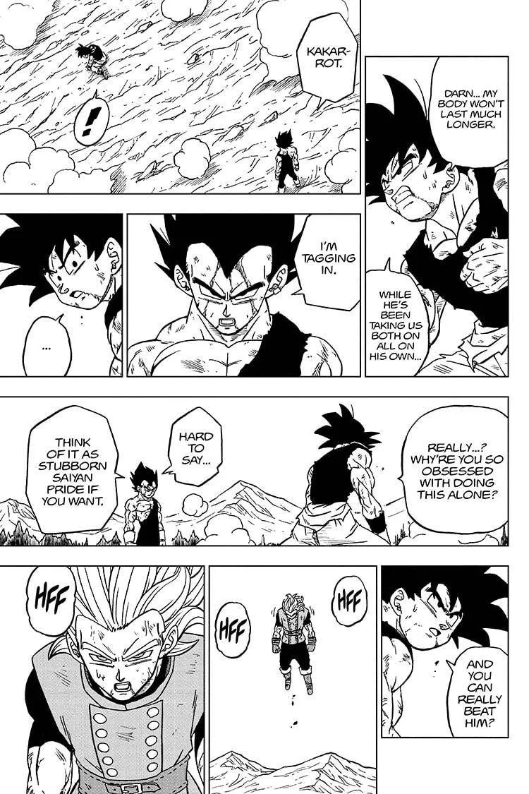 Dragon Ball Super Manga Chapter 76 page 21 - The Fate of the Saiyans