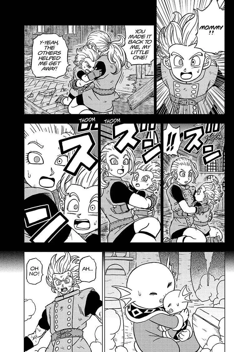Dragon Ball Super Manga Chapter 76 page 33 - The Fate of the Saiyans