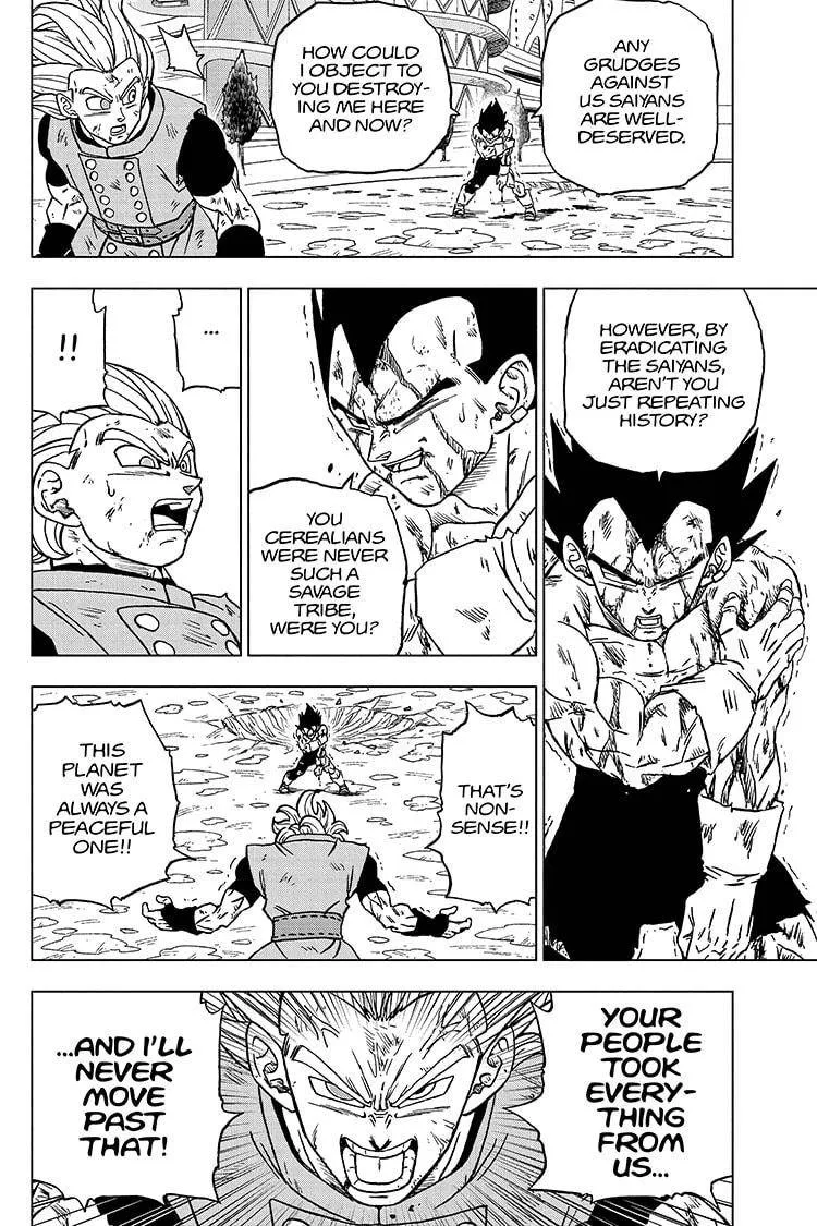 Dragon Ball Super Manga Chapter 76 page 34 - The Fate of the Saiyans