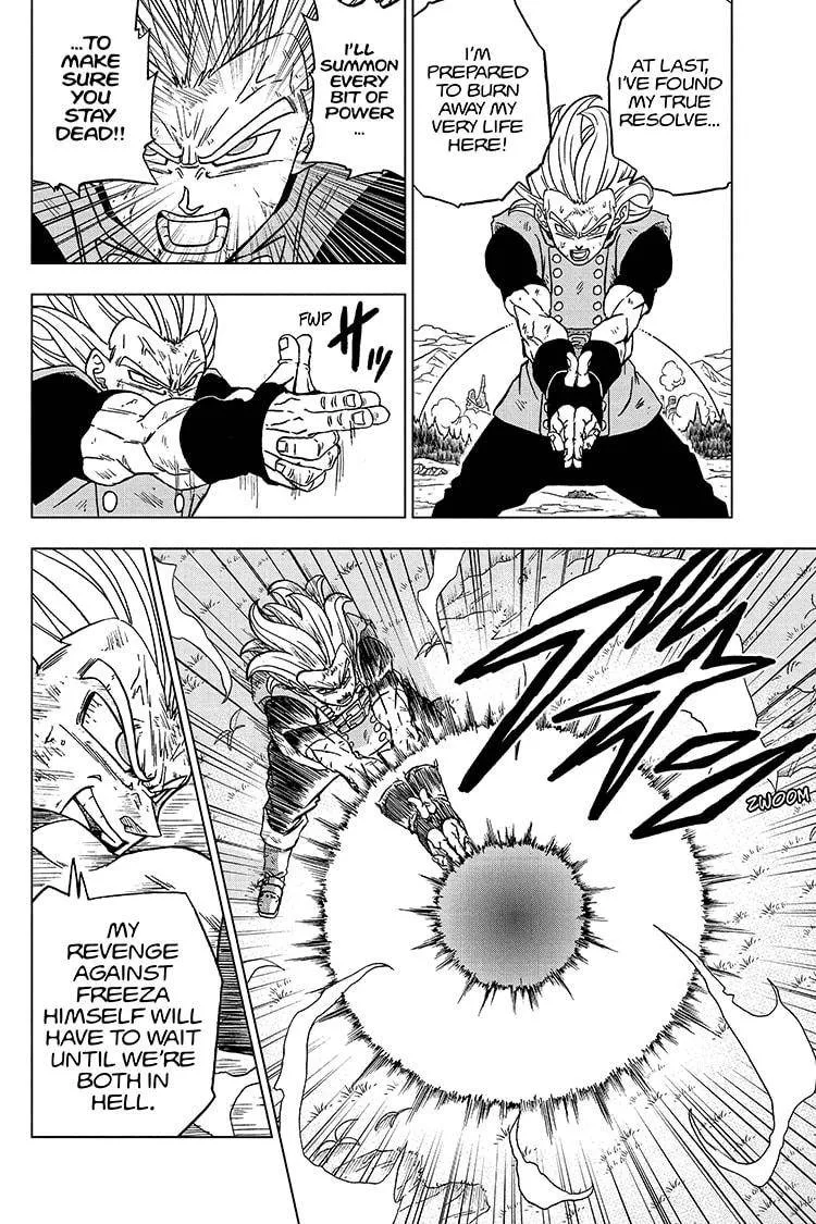 Dragon Ball Super Manga Chapter 76 page 36 - The Fate of the Saiyans