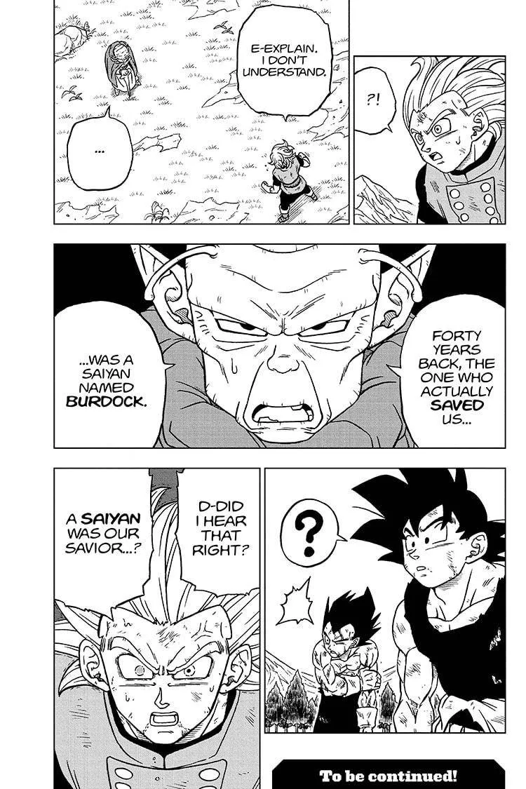 Dragon Ball Super Manga Chapter 76 page 45 - The Fate of the Saiyans