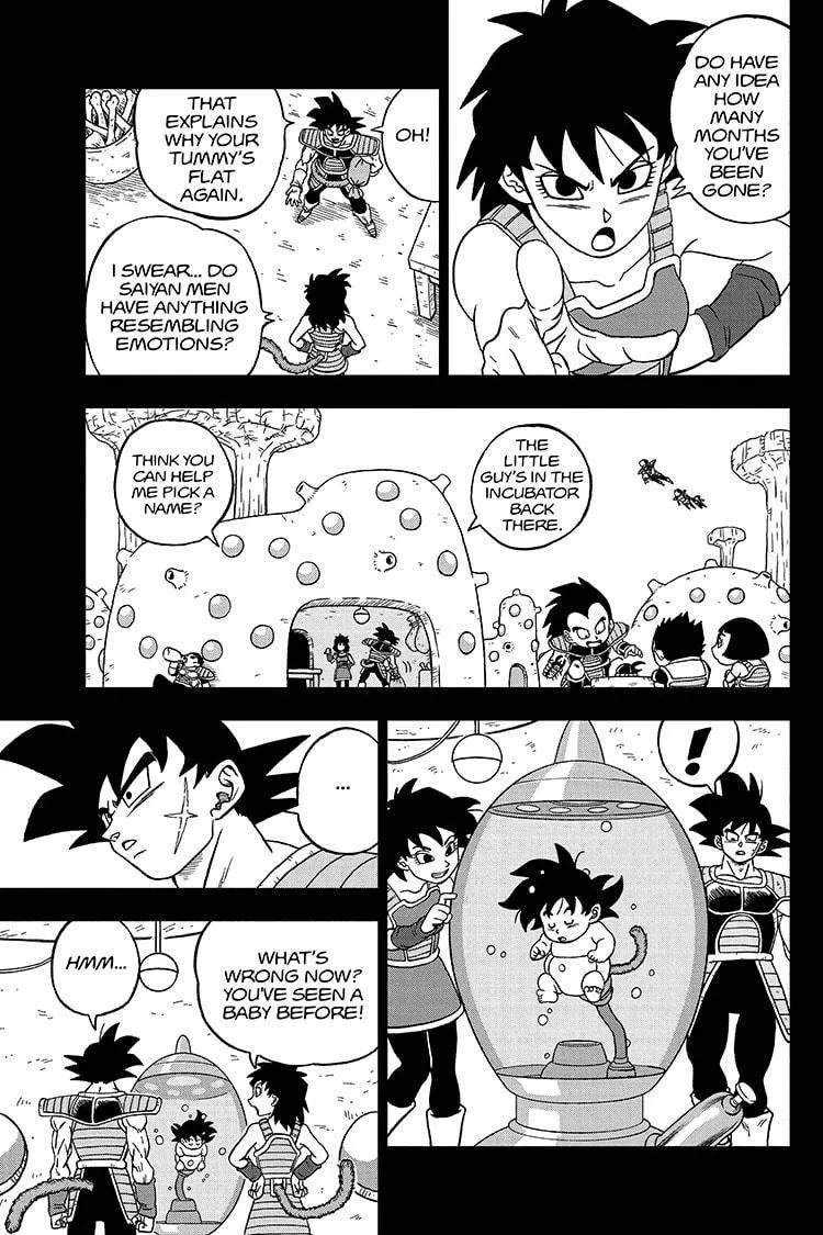 Dragon Ball Super Manga Chapter 77 page 17 - Bardock, Father of Goku