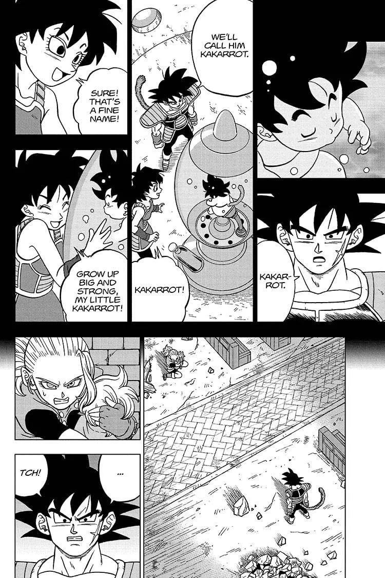 Dragon Ball Super Manga Chapter 77 page 18 - Bardock, Father of Goku