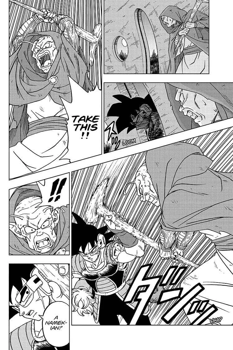 Dragon Ball Super Manga Chapter 77 page 22 - Bardock, Father of Goku
