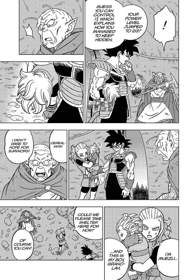 Dragon Ball Super Manga Chapter 77 page 23 - Bardock, Father of Goku