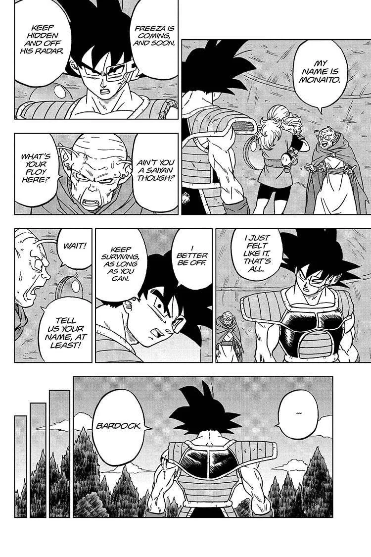 Dragon Ball Super Manga Chapter 77 page 24 - Bardock, Father of Goku
