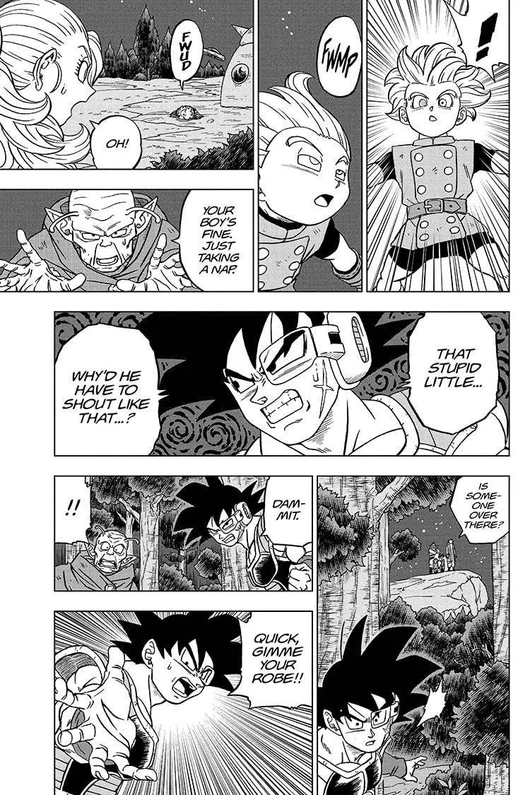 Dragon Ball Super Manga Chapter 77 page 35 - Bardock, Father of Goku