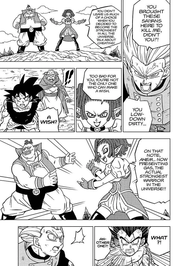 Dragon Ball Super Manga Chapter 78 page 11 - Gas's Wish