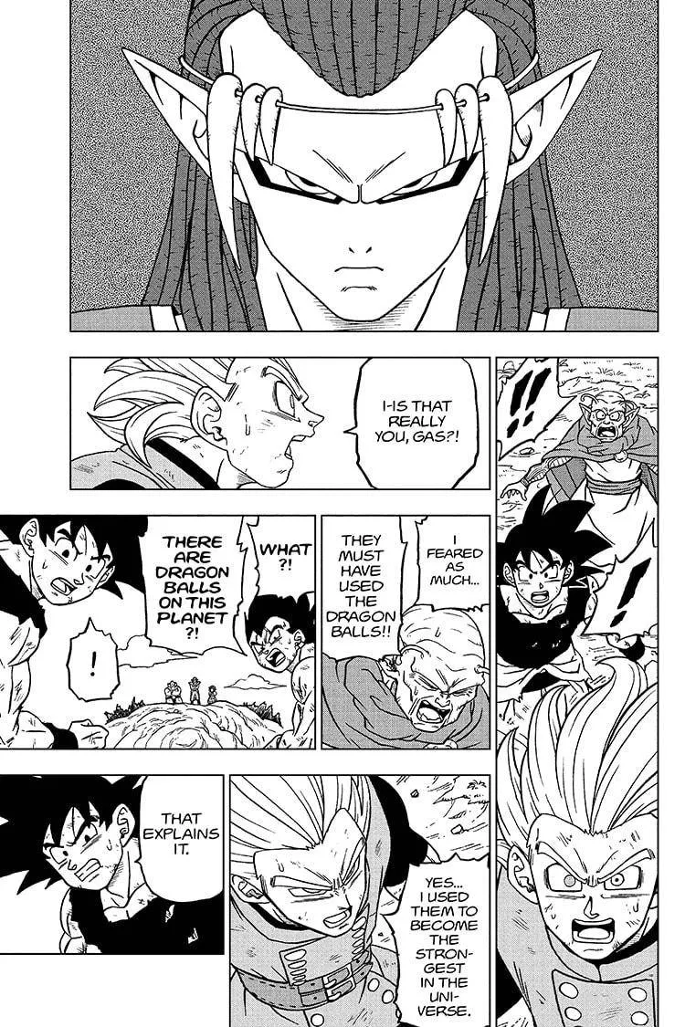Dragon Ball Super Manga Chapter 78 page 13 - Gas's Wish