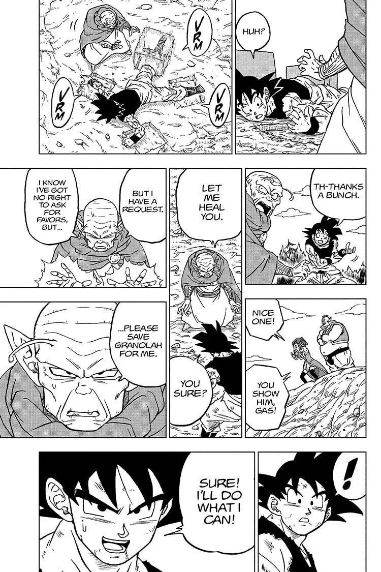 Dragon Ball Super Manga Chapter 78 page 27 - Gas's Wish
