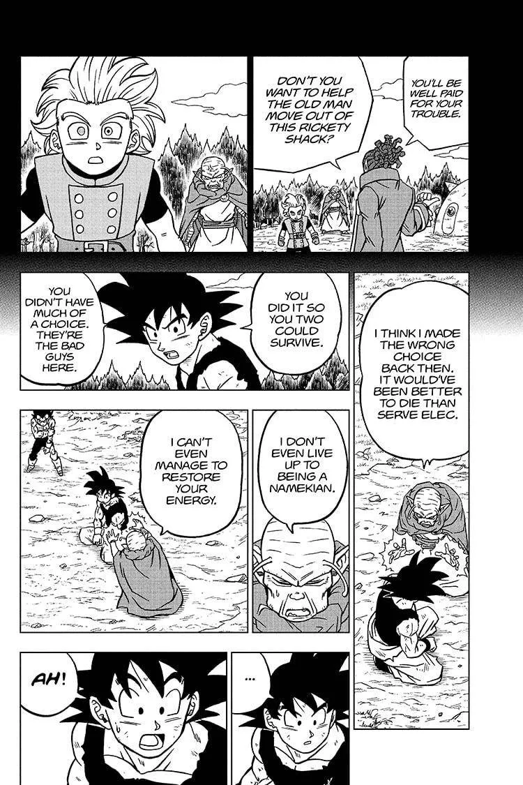 Dragon Ball Super Manga Chapter 78 page 32 - Gas's Wish