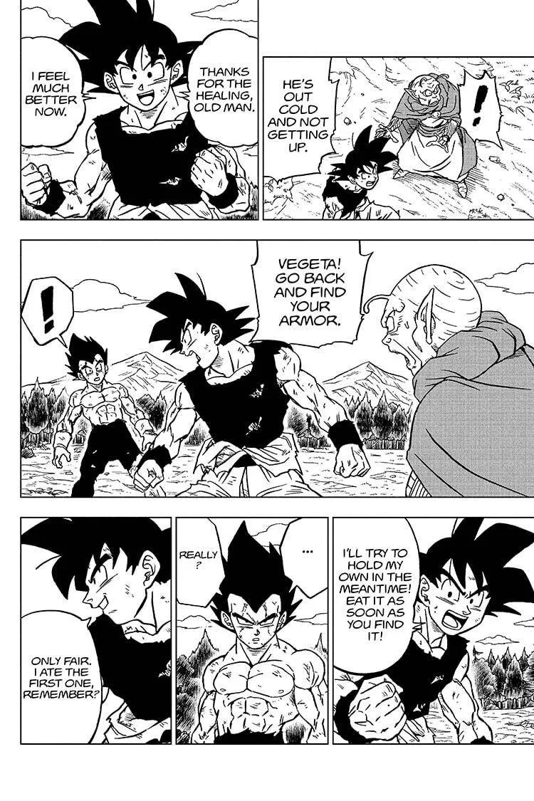 Dragon Ball Super Manga Chapter 78 page 34 - Gas's Wish