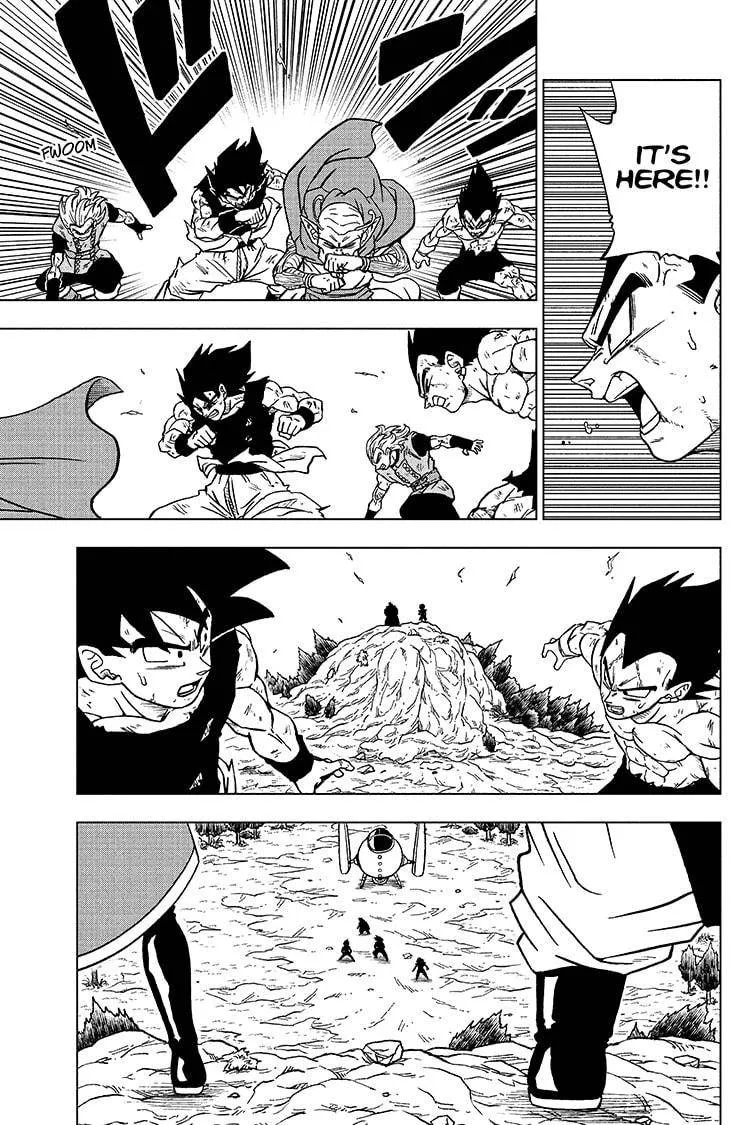 Dragon Ball Super Manga Chapter 78 page 9 - Gas's Wish