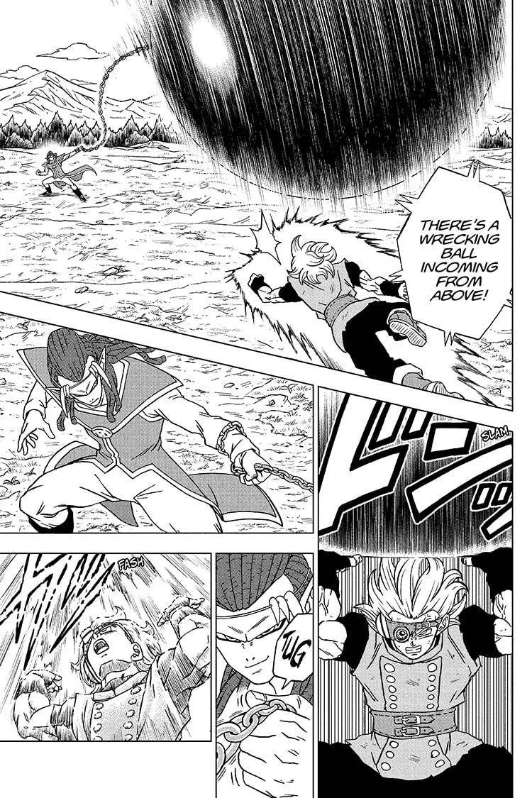 Dragon Ball Super Manga Chapter 79 page 17 - Gas Vs. Granolah