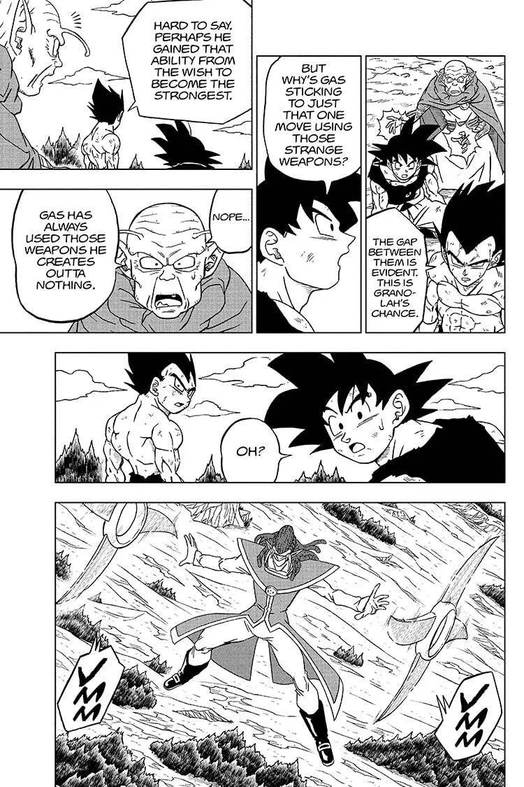 Dragon Ball Super Manga Chapter 79 page 25 - Gas Vs. Granolah