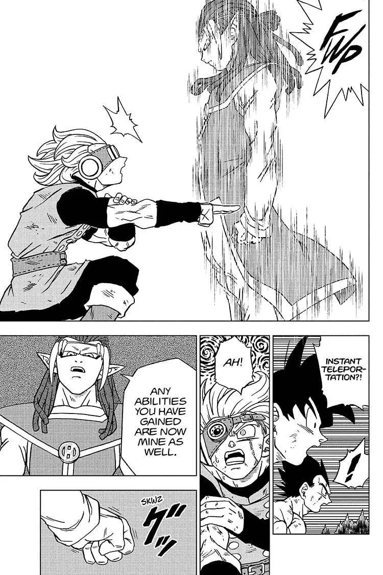 Dragon Ball Super Manga Chapter 79 page 33 - Gas Vs. Granolah