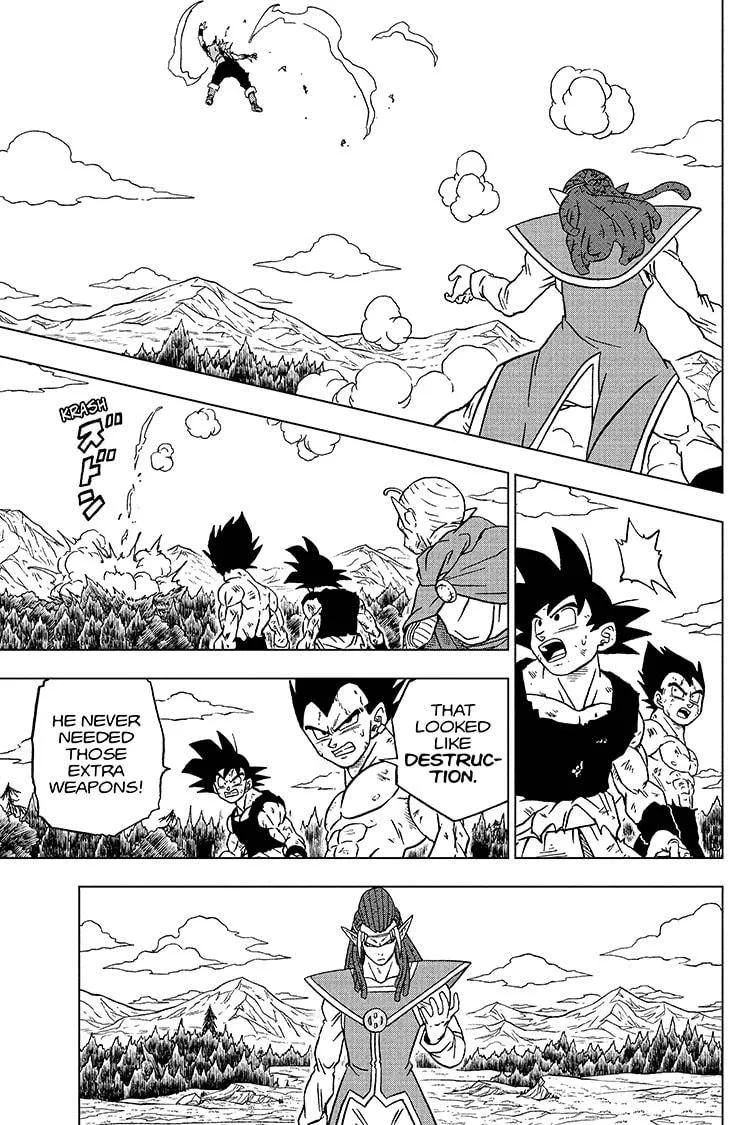 Dragon Ball Super Manga Chapter 79 page 35 - Gas Vs. Granolah