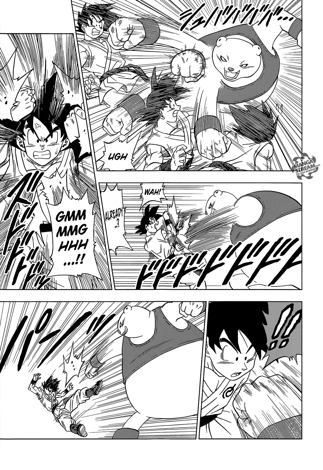 Dragon Ball Super Manga Chapter 8 page 13 - The Battle Begins!