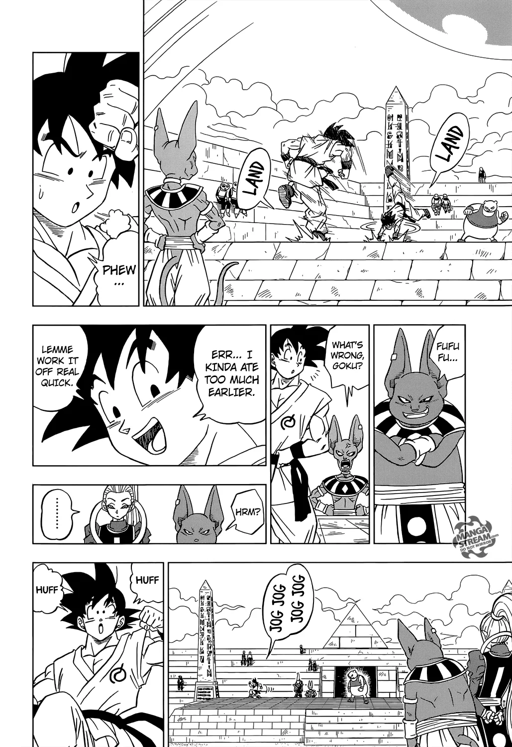 Dragon Ball Super Manga Chapter 8 page 14 - The Battle Begins!