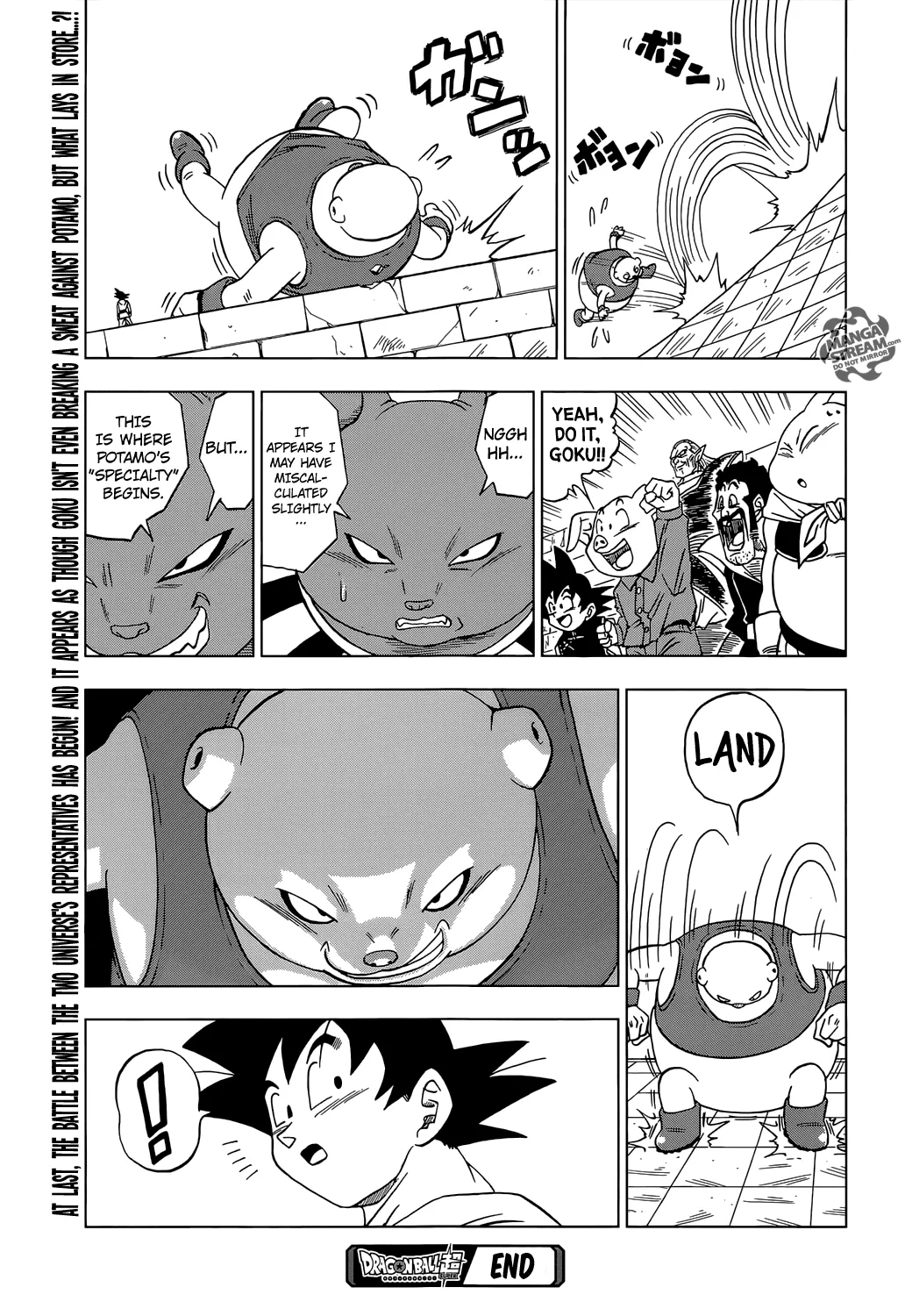 Dragon Ball Super Manga Chapter 8 page 19 - The Battle Begins!