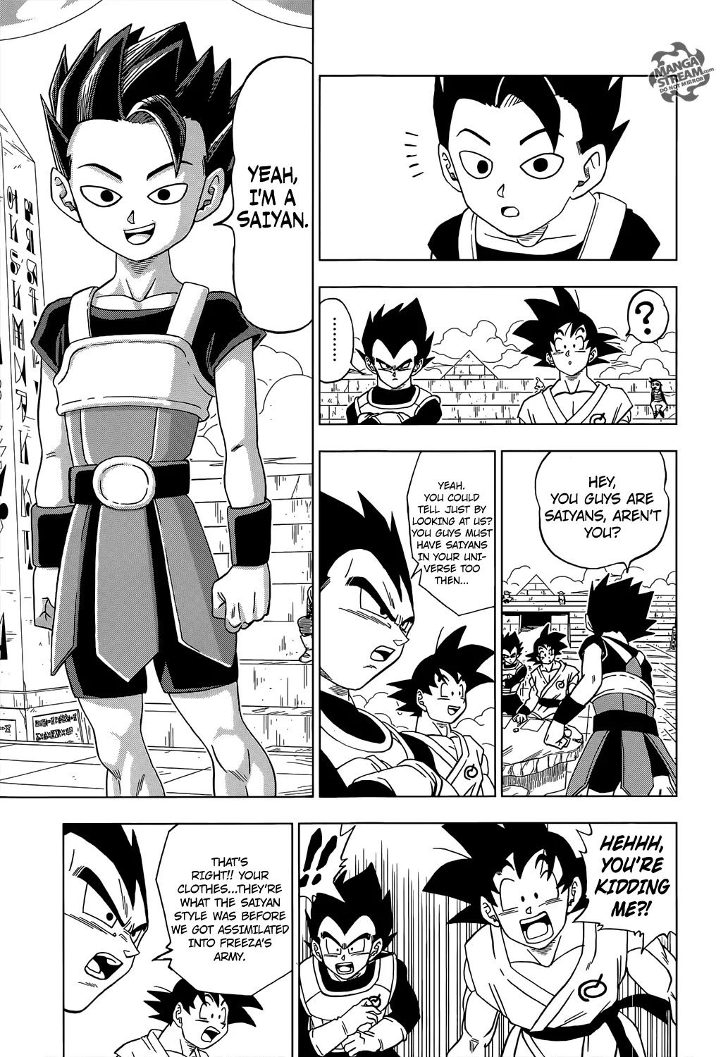 Dragon Ball Super Manga Chapter 8 page 3 - The Battle Begins!