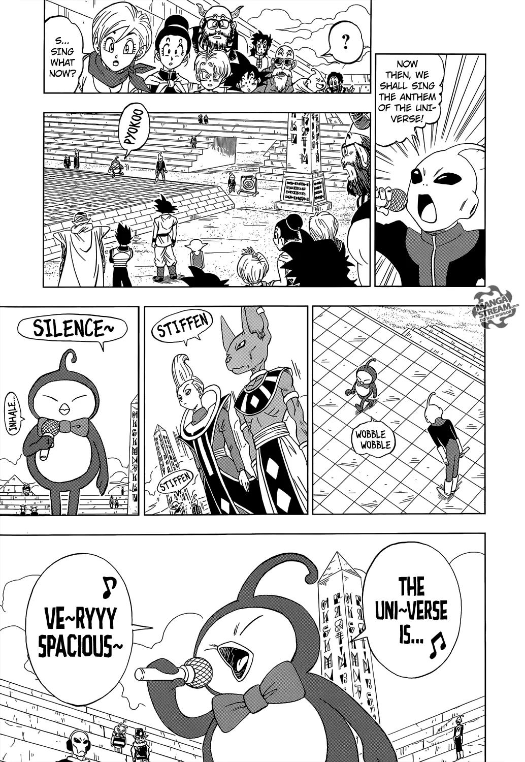 Dragon Ball Super Manga Chapter 8 page 9 - The Battle Begins!