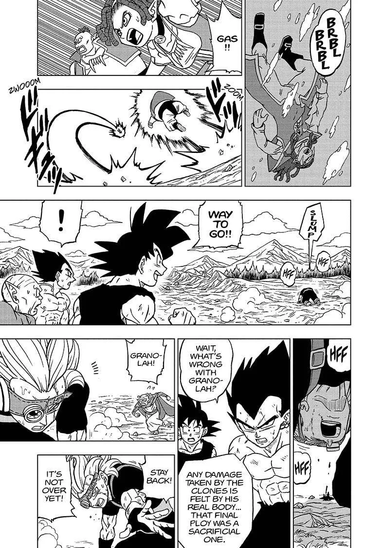 Dragon Ball Super Manga Chapter 80 page 21 - Gas Vs. Granolah, Part 2