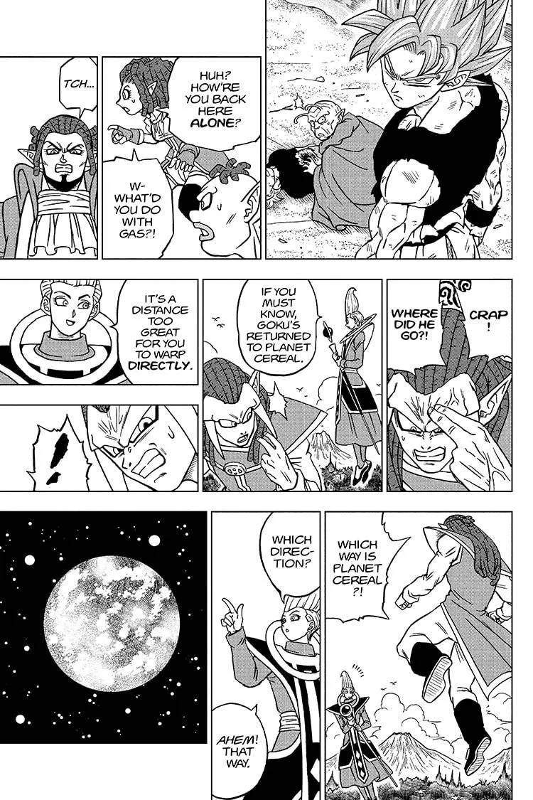 Dragon Ball Super Manga Chapter 82 page 25 - Bardock Vs. Gas