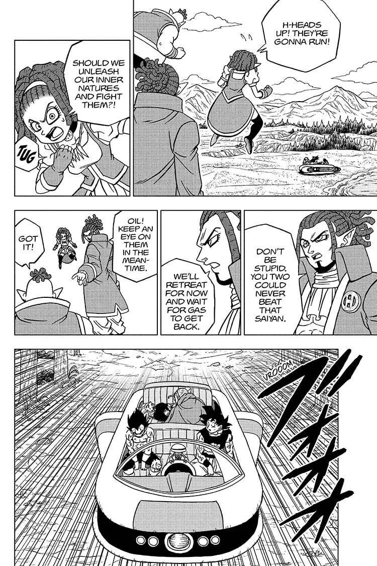 Dragon Ball Super Manga Chapter 82 page 28 - Bardock Vs. Gas
