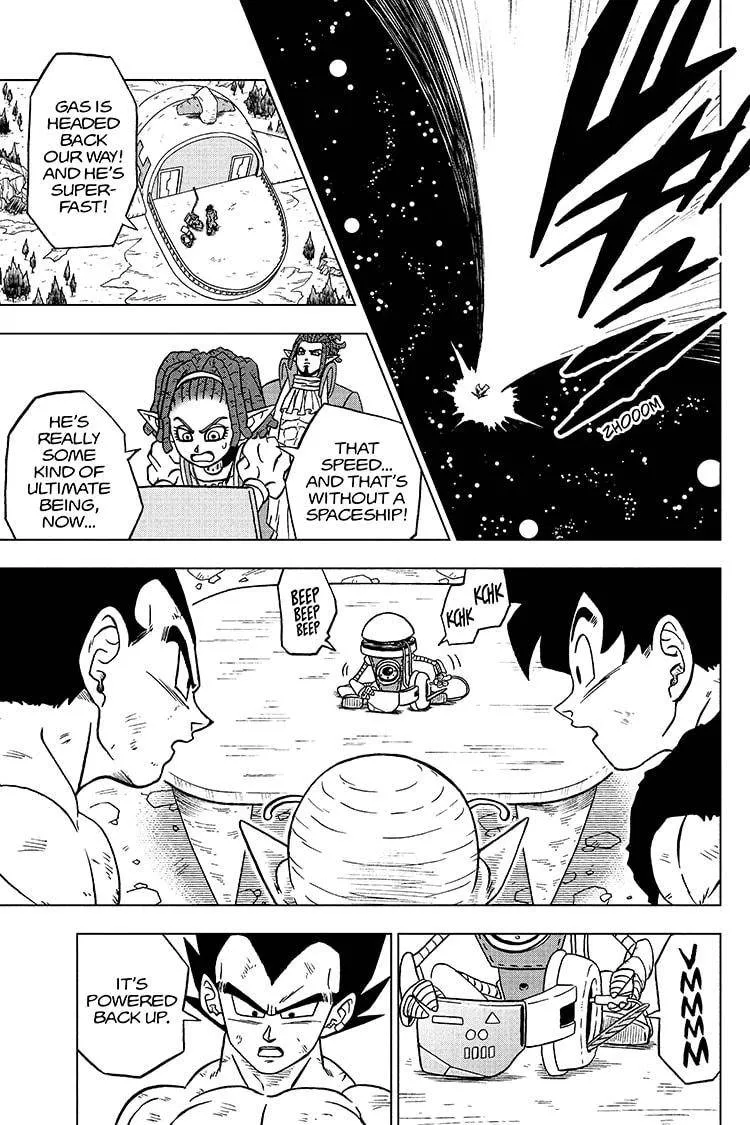 Dragon Ball Super Manga Chapter 82 page 35 - Bardock Vs. Gas