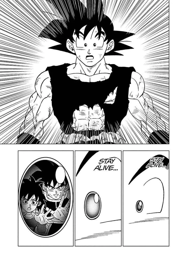 Dragon Ball Super Manga Chapter 82 page 37 - Bardock Vs. Gas