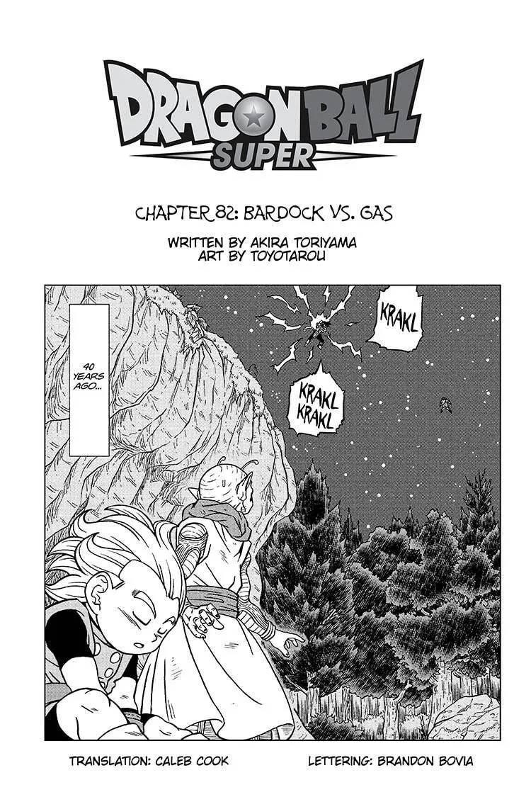 Dragon Ball Super Manga Chapter 82 page 39 - Bardock Vs. Gas