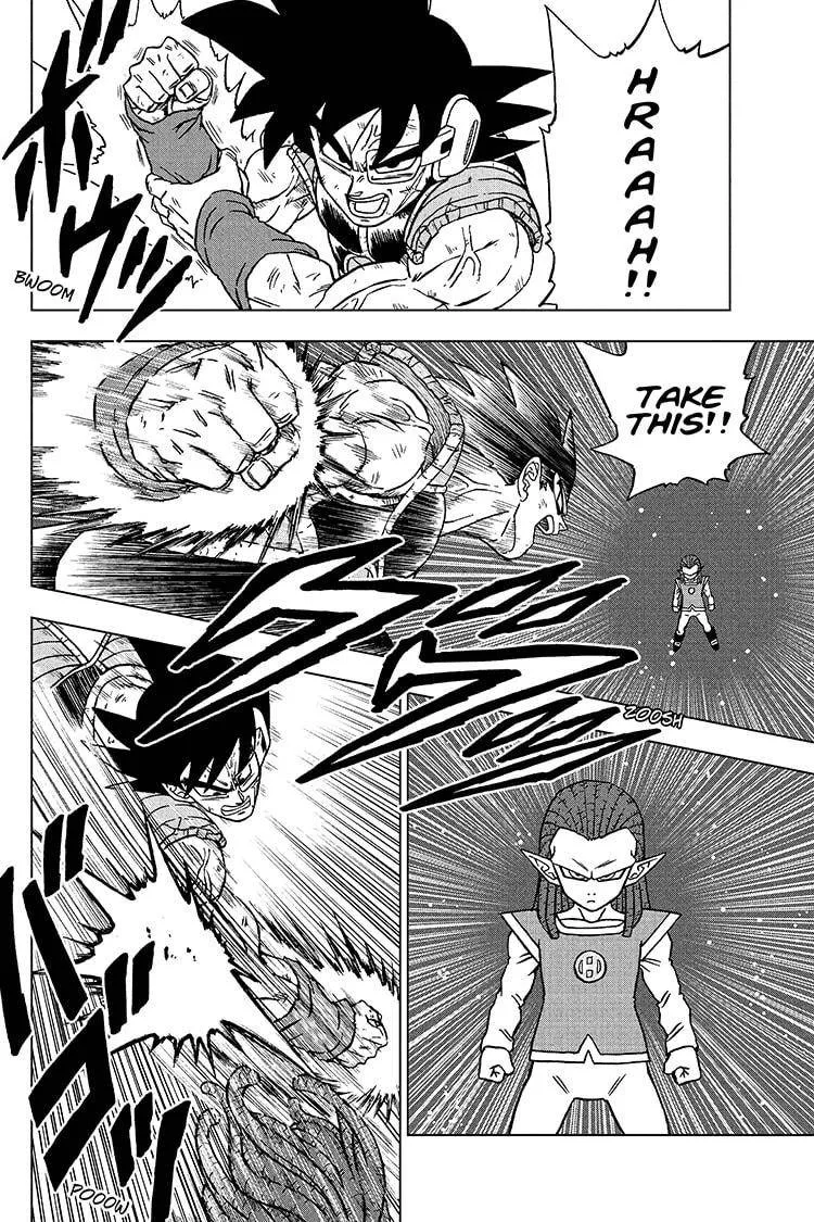 Dragon Ball Super Manga Chapter 82 page 40 - Bardock Vs. Gas