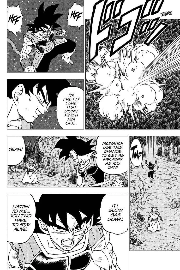 Dragon Ball Super Manga Chapter 82 page 44 - Bardock Vs. Gas