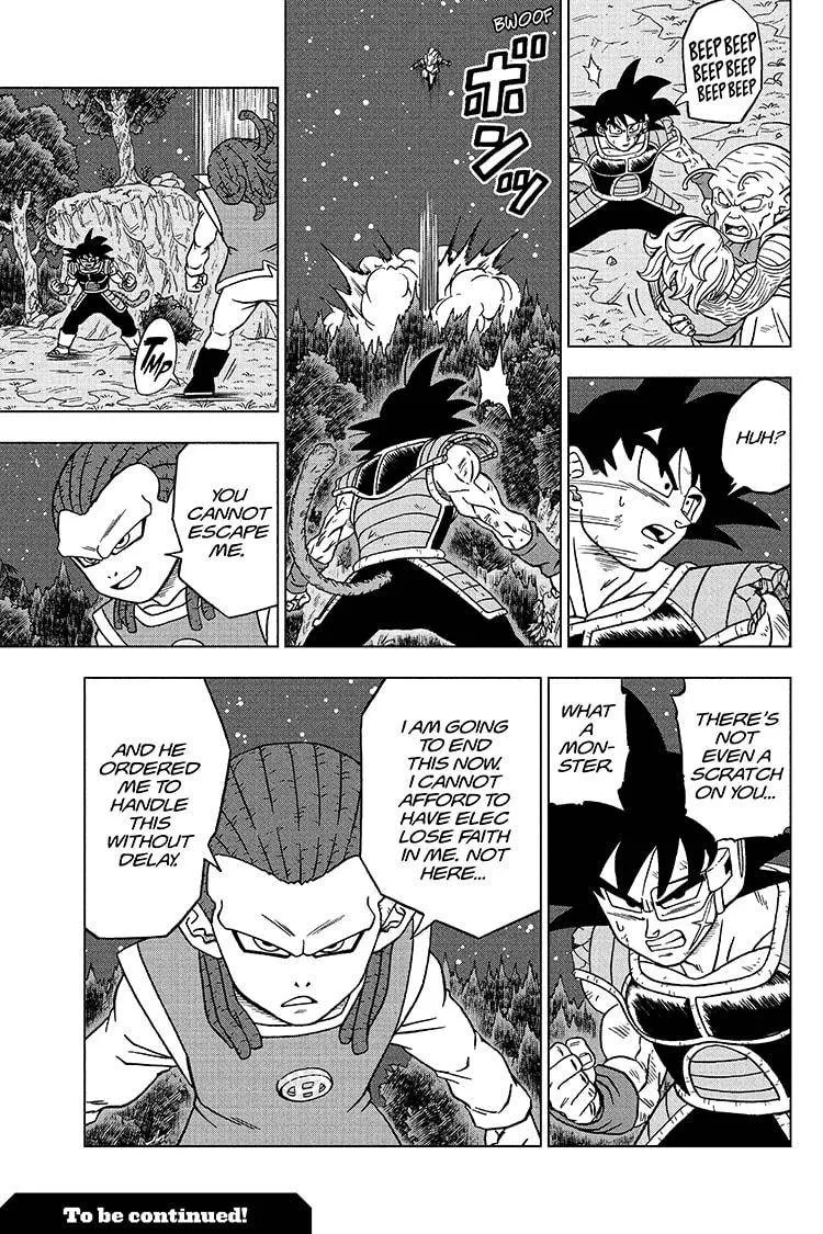 Dragon Ball Super Manga Chapter 82 page 45 - Bardock Vs. Gas