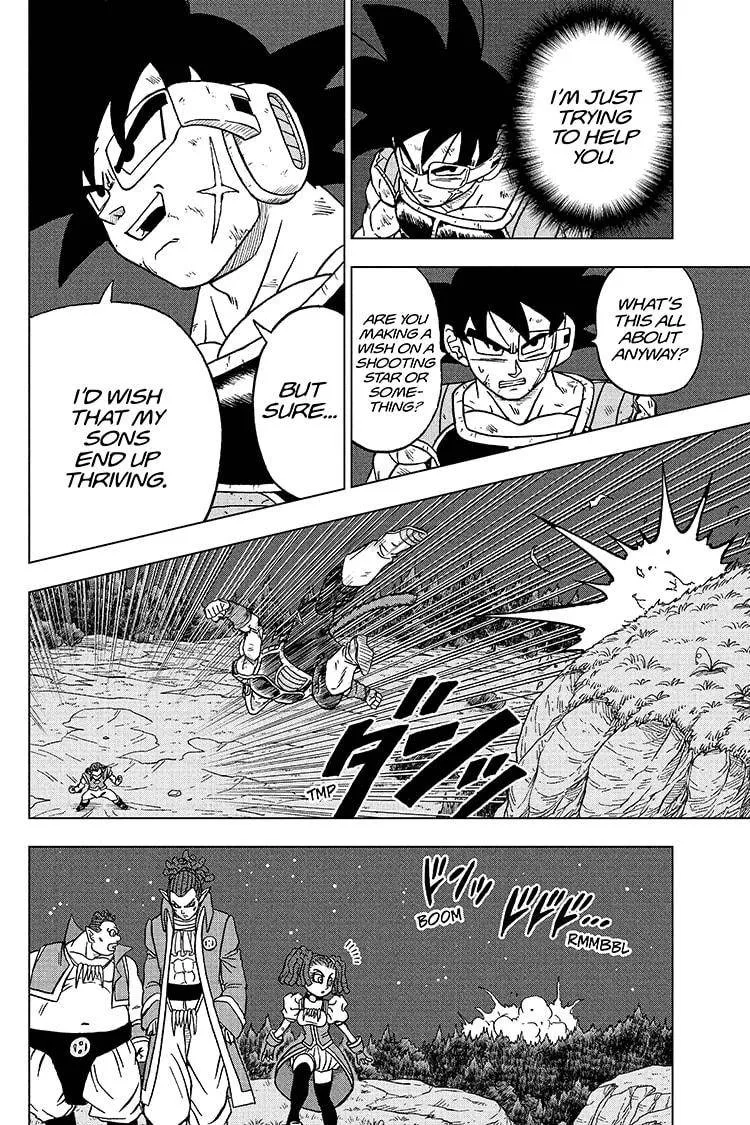 Dragon Ball Super Manga Chapter 83 page 16 - Bardock Vs. Gas, Part 2