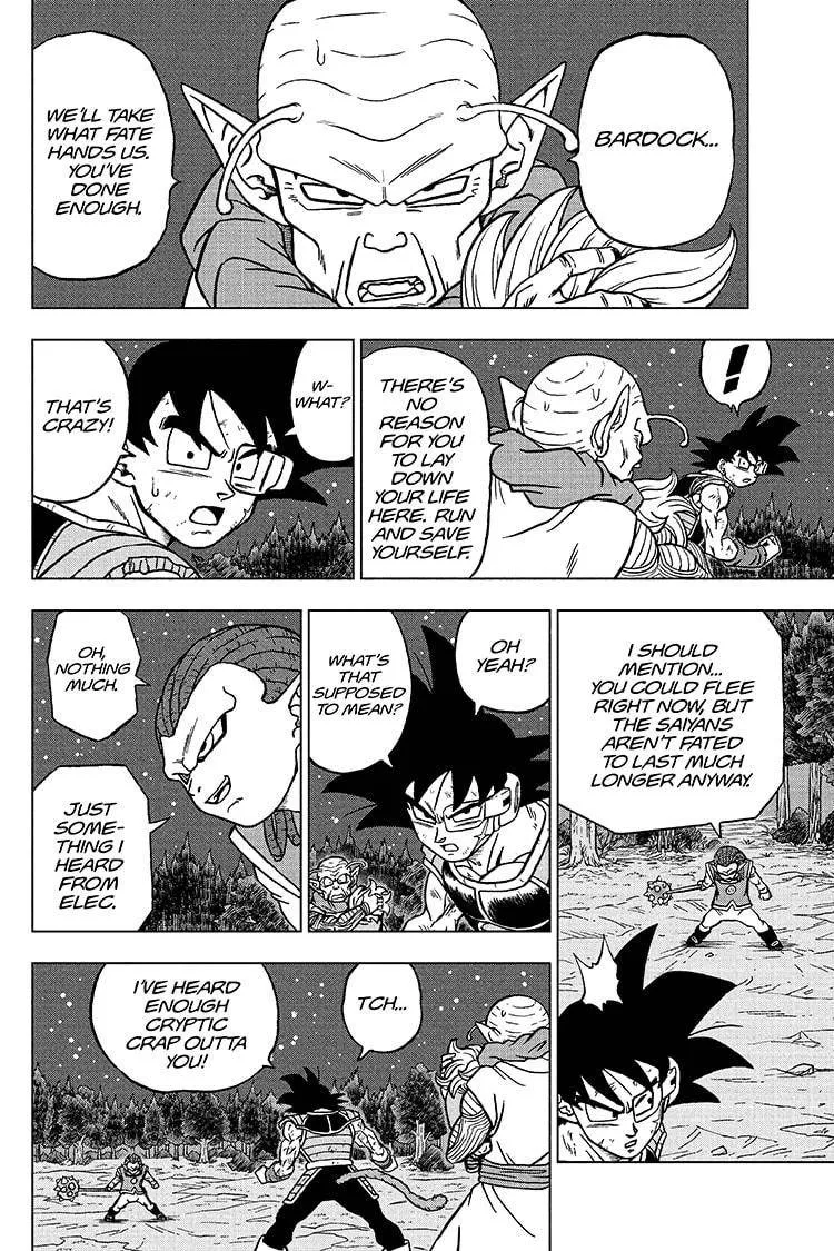 Dragon Ball Super Manga Chapter 83 page 2 - Bardock Vs. Gas, Part 2