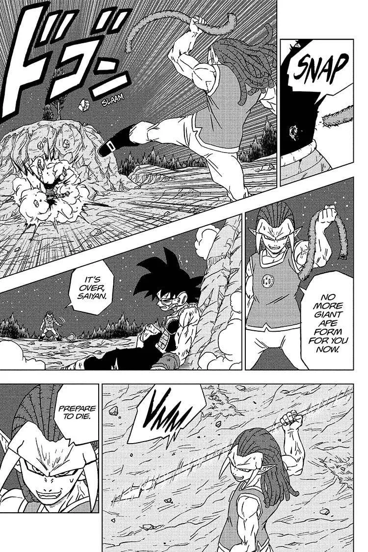 Dragon Ball Super Manga Chapter 83 page 23 - Bardock Vs. Gas, Part 2