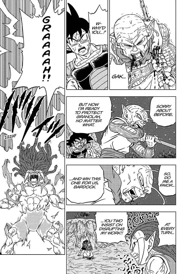 Dragon Ball Super Manga Chapter 83 page 25 - Bardock Vs. Gas, Part 2
